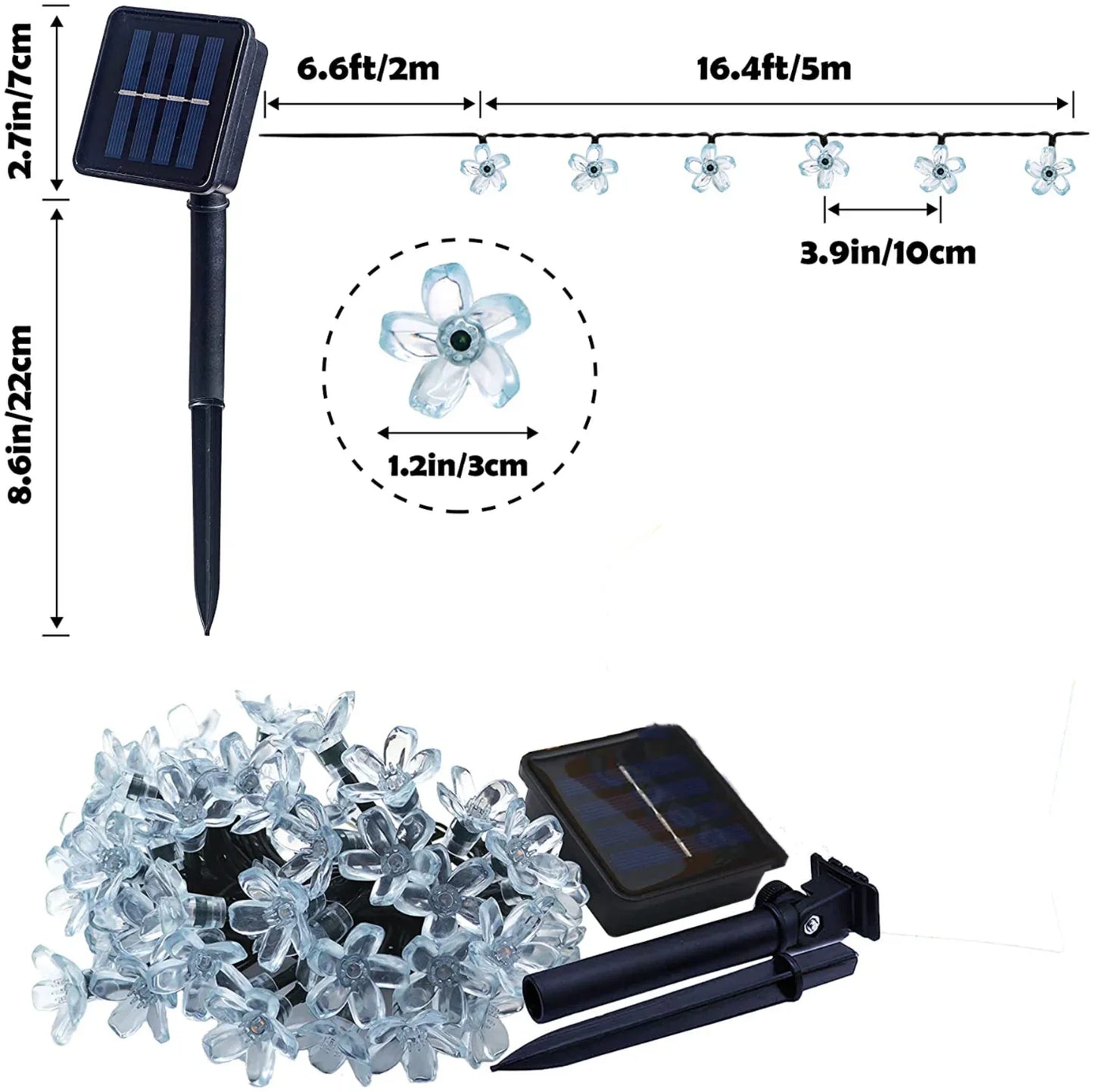 Solar Light Flower
