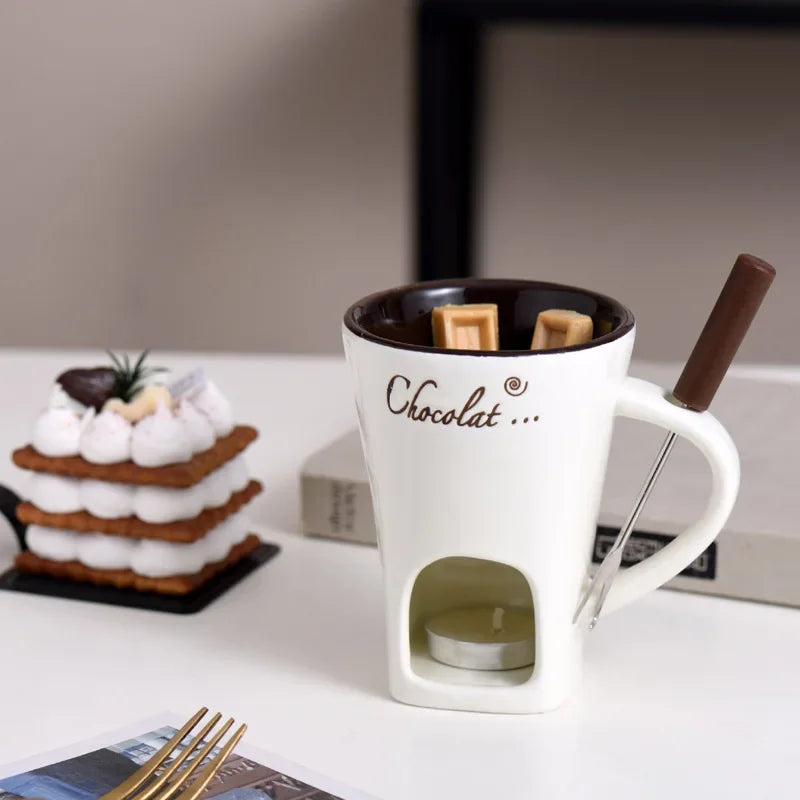 Chocolate Fondue Mug Set