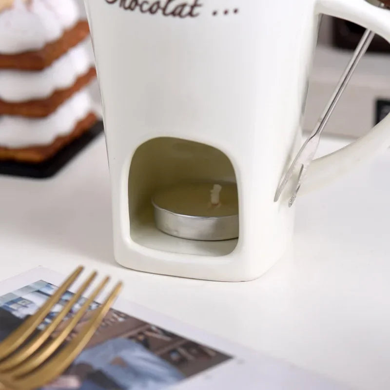 Chocolate Fondue Mug Set