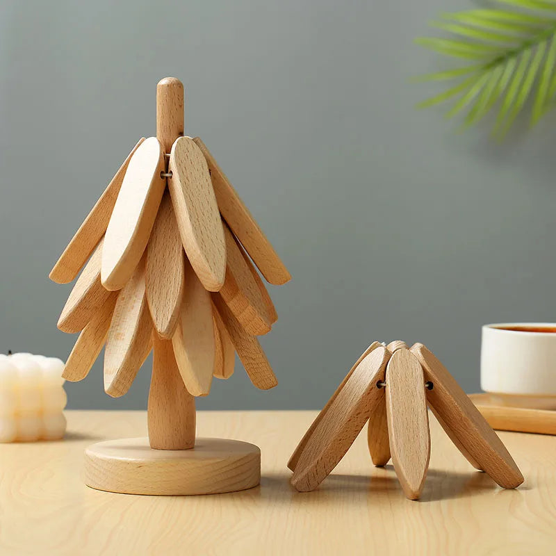 Stand Wooden Trivets