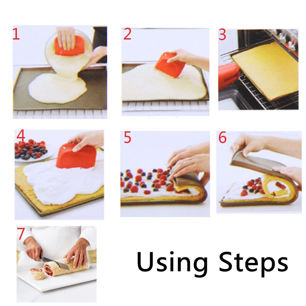 Silicone Baking Mat Cake Roll Pad