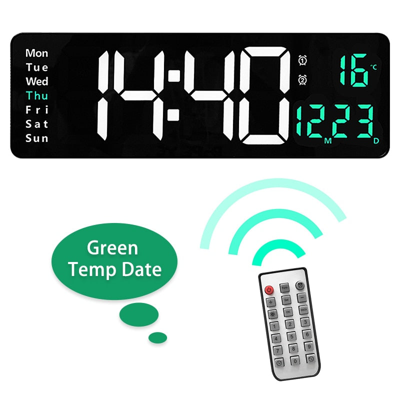 Digital Wall Clock