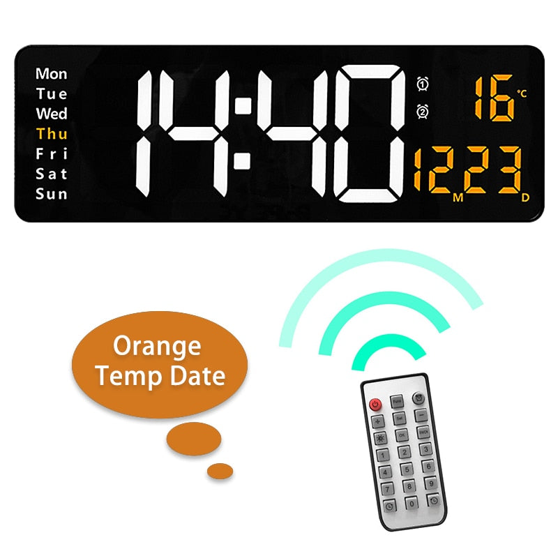 Digital Wall Clock